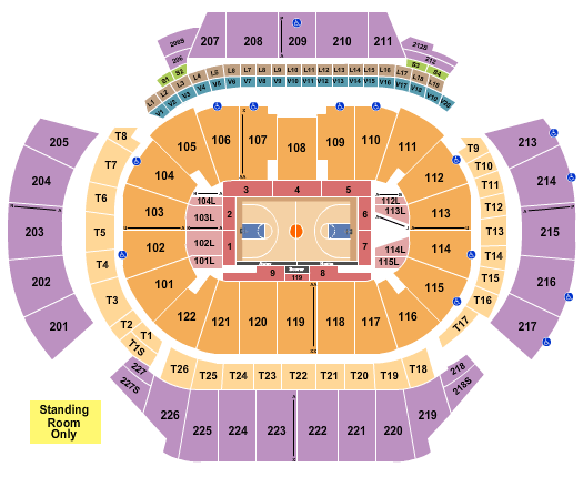 State Farm Arena NCAA Tournament Seating Chart